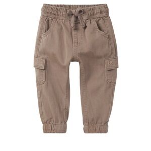 Little Bipsy Tan Cargo Joggers